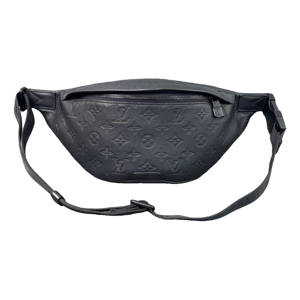 Louis‎ Vuitton Black Monogram Embossed Belt Bag